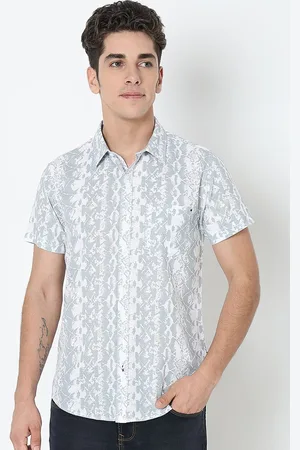 SPYKAR Men Abstract Printed Casual Shirt