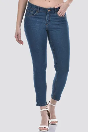 NUMERO UNO Women Solid Skinny Fit Sustainable Stretchable Jeans