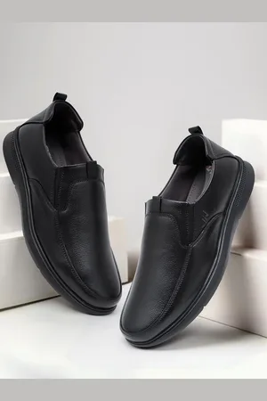 Viv Men Round Toe Leather Formal Loafers