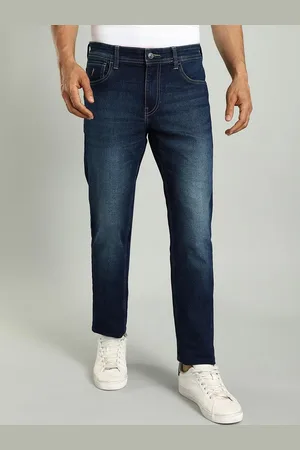 Indian Terrain Men Brooklyn Slim Fit Clean Look Light Fade Stretchable Jeans