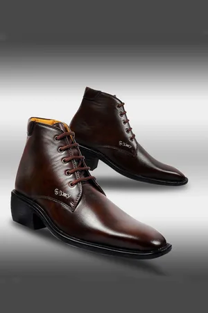 BXXY Men Formal Derby Lace Boots