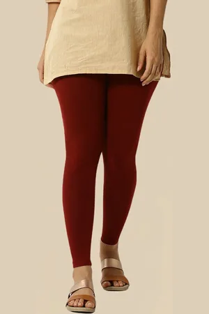 De Moza Ankle Length Cotton Leggings