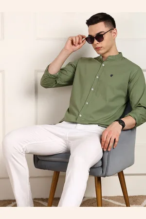 FUBAR Men Slim Fit Opaque Casual Shirt