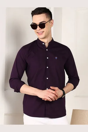 FUBAR Men Slim Fit Opaque Casual Shirt