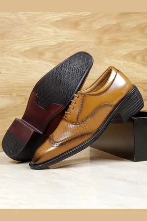 BXXY Men Round Toe Formal Brogues