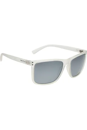 Nautica Men Square Sunglasses with Polarised and UV Protected Lens 3623P 901 58 S
