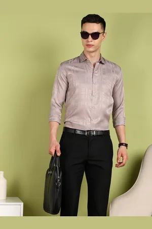 FUBAR Men Slim Fit Opaque Casual Shirt