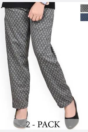 BAESD Girls Dry-Fit Pack Of 2 Mid Rise Track Pants