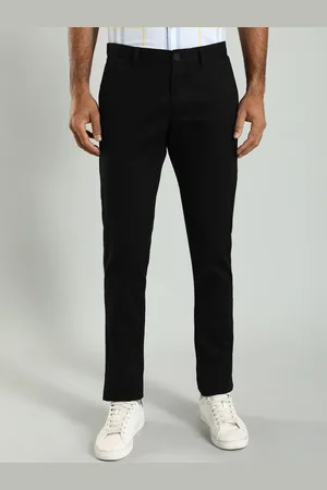 Indian Terrain Men Brooklyn Slim Fit Mid-Rise Chinos Trousers