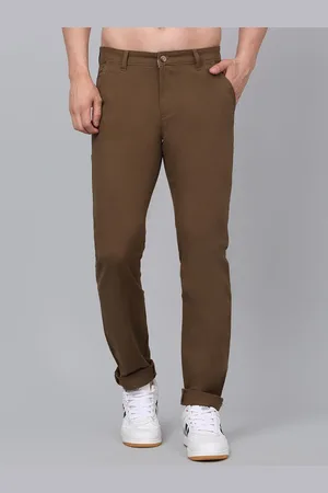 CANTABIL Men Mid-Rise Regular Fit Trousers