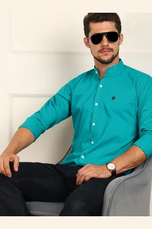 FUBAR Men Slim Fit Opaque Casual Shirt