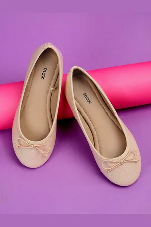 Max Collection Girls Ballerinas with Bows Flats
