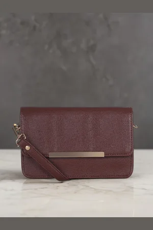 Toteteca Textured PU Structured Sling Bag