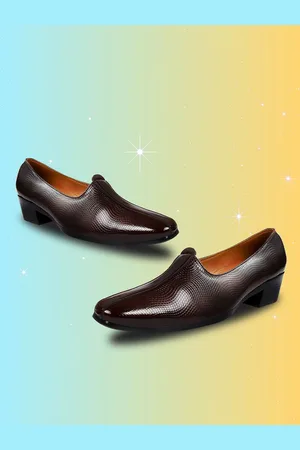 BXXY Men Textured Slip-On Elevator Casual Shoes