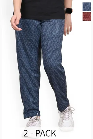 BAESD Girls Pack Of 2 Checked Track Pants