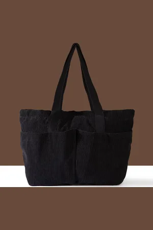 Accessorize Women Solid Oversized Structured Hobo Bag