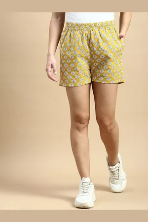 De Moza Women Conversational Printed Shorts