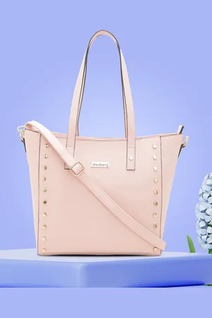 DressBerry Women Solid Structured Tote Bag