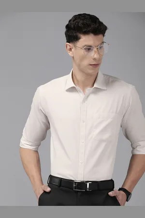 Park Avenue Slim Fit Striped Formal Shirt