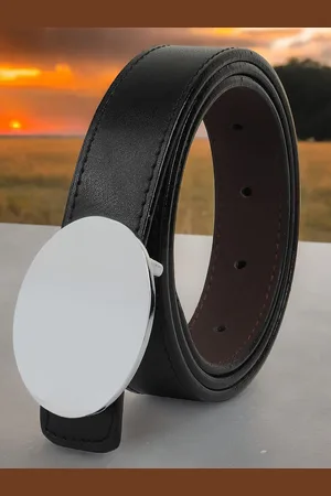 DressBerry Women Solid Push Pin Closure Formal Belt
