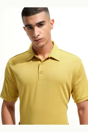 Highlander Men Half Sleeve Polo Collar Tshirt