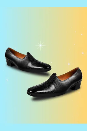 BXXY Men Textured Slip-On Elevator Casual Shoes
