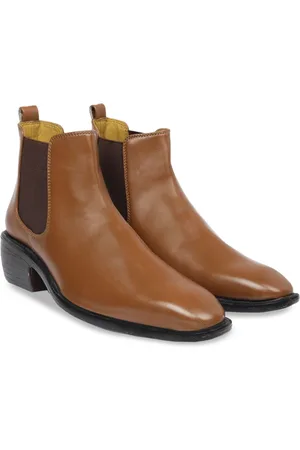 BXXY Men Block-Heeled Chelsea Boots