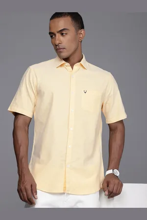 Allen Solly Pure Cotton Sport Fit Opaque Casual Shirt