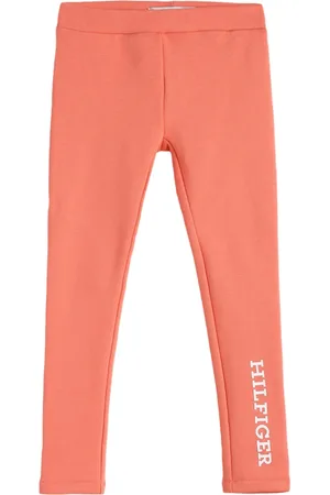 Tommy Hilfiger Girls Cotton Ankle-Length Leggings