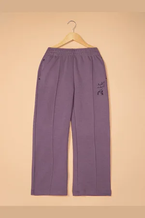Alan Jones Girls Mid Rise Track Pants