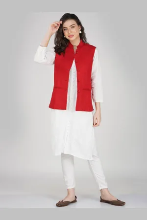 Kalini Woven Nehru Jacket
