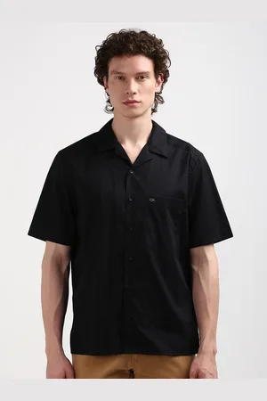 Calvin Klein Men Boxy Opaque Casual Shirt