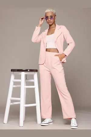 Roadster Open Front Blazer With Trouser Co-Ords