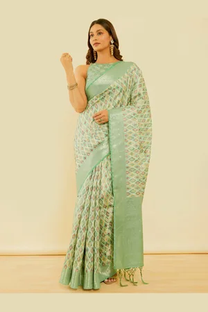Soch Zari Saree With Blouse piece