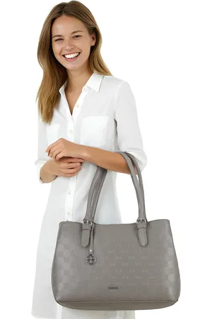 Toteteca Textured PU Structured Shoulder Bag