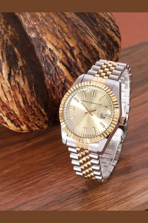 French Connection Men Dial & Stainless Steel Bracelet Style Straps Analogue Watch FCP41TM