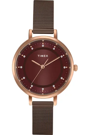 Timex Women Bracelet Style Straps Analogue Watch TWEL158SMU06
