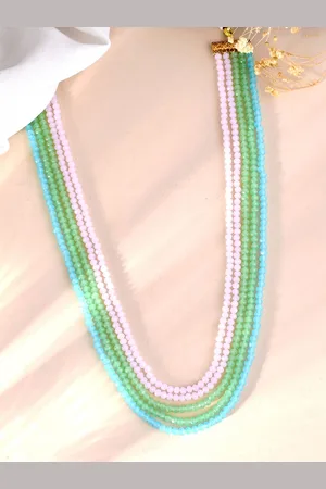 Silvermerc Designs Women Copper Gold-Plated Layered Necklace