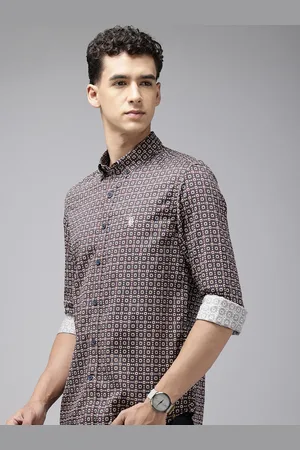 Ralph Lauren Pure Cotton Slim Fit Ethnic Motifs Printed Casual Shirt
