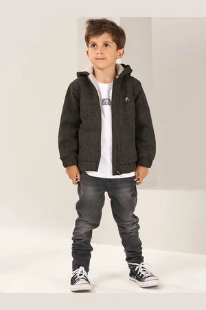 Angel & Rocket Boys Windcheater Tailored Jacket with Embroidered