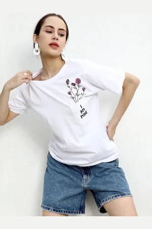 Campus Women Floral Printed Casual Top