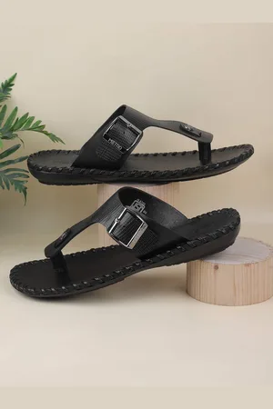 Metro Men Leather Comfort Sandals