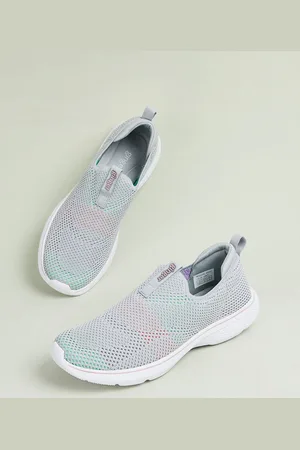 Lifestyle Women Round Toe Comfort Insole Slip-On Sneakers