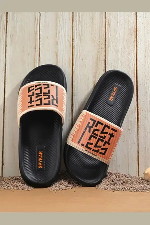 SPYKAR Men Printed Sliders