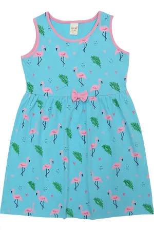 Clothe Funn Girls Conversational Fit & Flare Dress