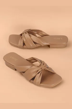 LAVIE Block Square Toe Knot Detail Block Heels