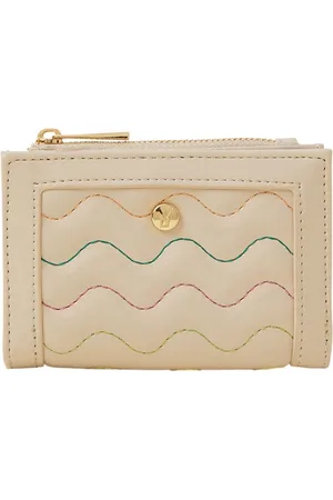 Accessorize Women Embroidered Two Fold Wallet
