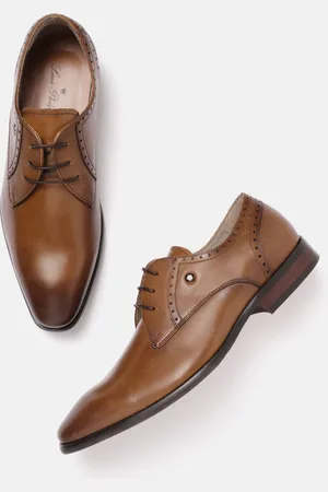Louis Philippe Men Leather Formal Derbys