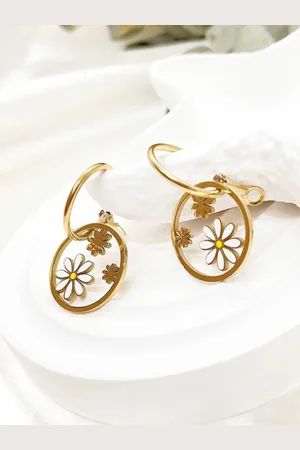 EL REGALO Circular Hoop Earrings