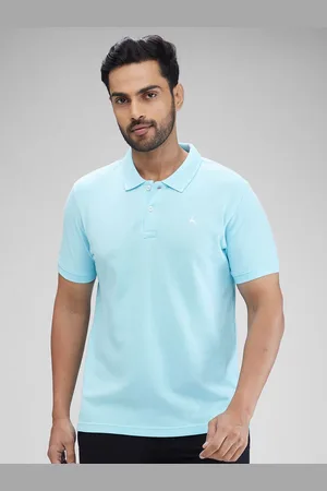 Parx Men Polo Collar Extended Sleeves T-shirt